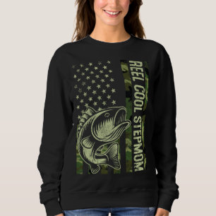 Camiseta Madrasta Muito Legal Camuflagem Bandeira Americana