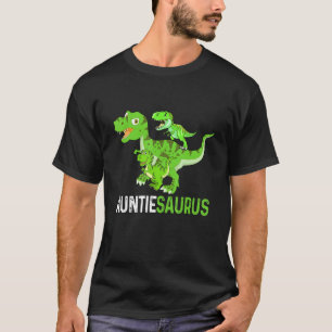 Camiseta Madre Auntiesauro T Rex Dinossauro Engraçado Aun