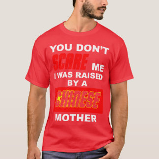Camiseta Madre Chinesa Aumentada Engraçado no Premium