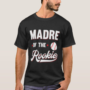 Camiseta Madre Da Família Rookie Baseball