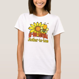 Camiseta Madre inacreditável Sunflower
