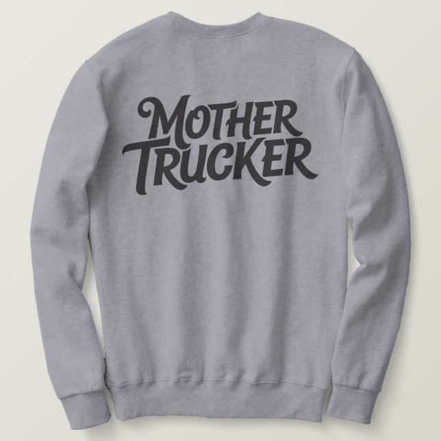 Camiseta Madre Trucker (Verso do Design)