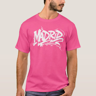 Camiseta Madrid City Grafite Street Art Handstyle Espanha H