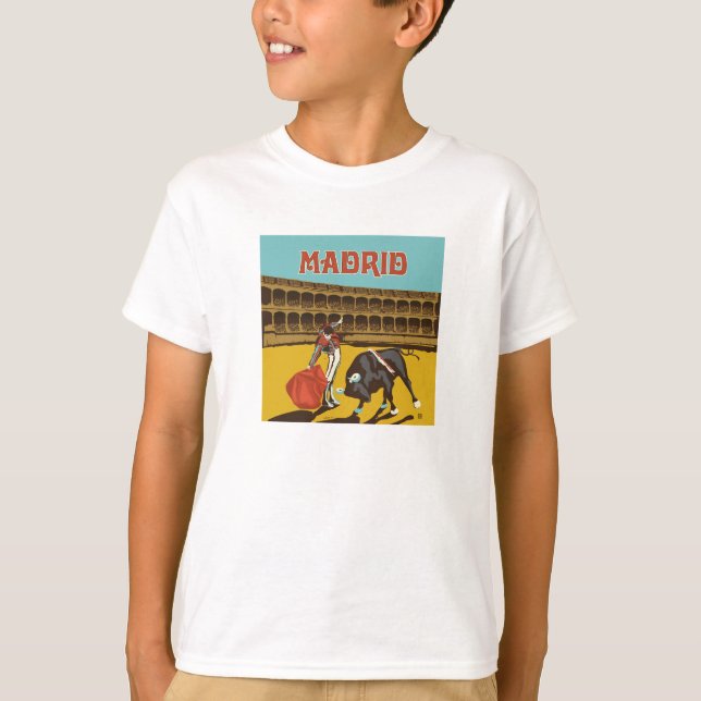 Camiseta Madrid, Espanha (Frente)