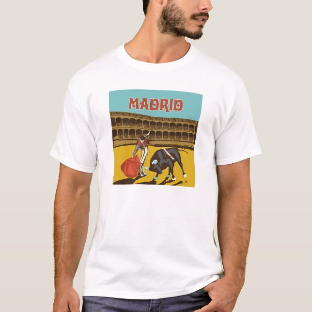 Camiseta Madrid, Espanha (Frente)