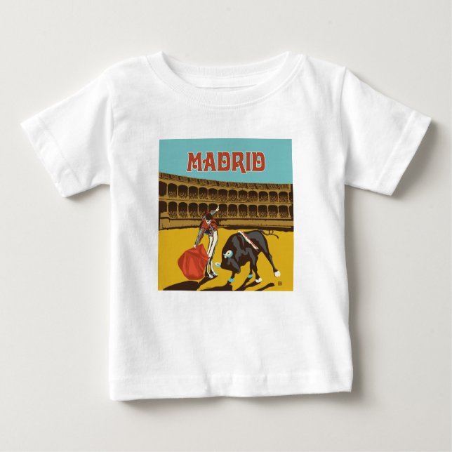 Camiseta Madrid, Espanha (Frente)