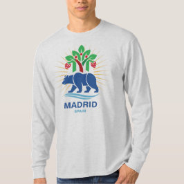 Camiseta Madrid Espanha Europa