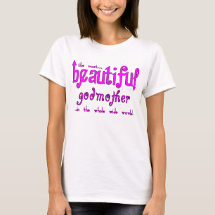 Camiseta Madrinha bonita das festas de Natal dos