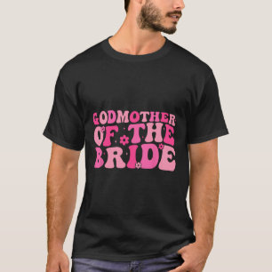 Camiseta Madrinha Da Família Da Festa de casamento