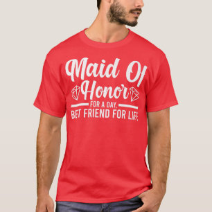 Camiseta Madrinha de casamento de adolescentes para uma equ