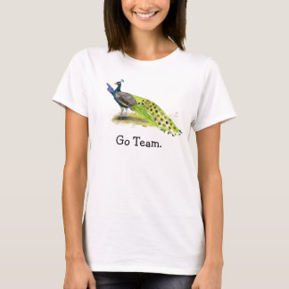 Camiseta Madrinha de casamento de Casamento de Peacock
