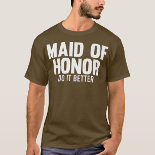 Camiseta Madrinha de casamento de homens, faça melhor equip