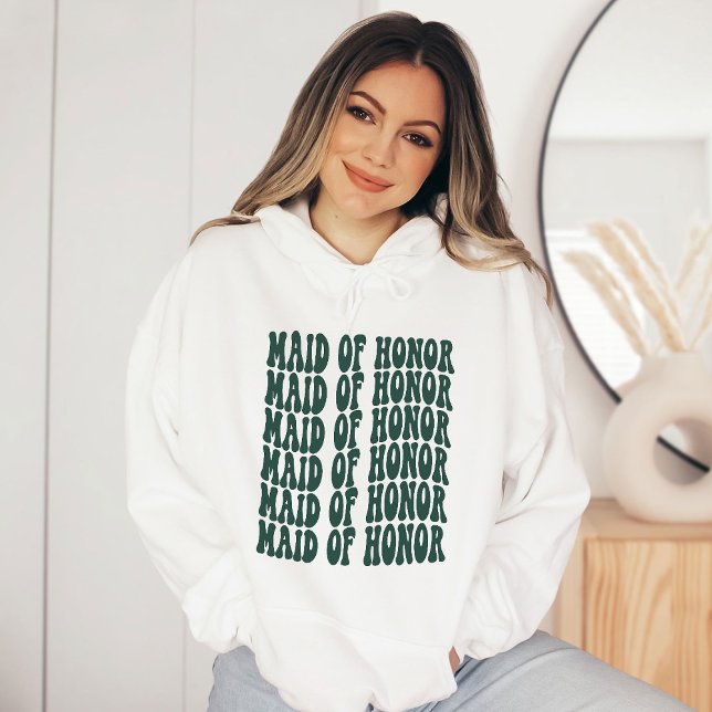 Camiseta Madrinha de casamento Emerald Green Matching Brida (Criador carregado)