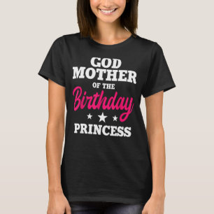 Camiseta Madrinha do aniversário da Princesa Bday Cele