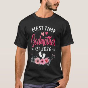 Camiseta Madrinha pela Primeira Vez Promovida a Madrinha Es