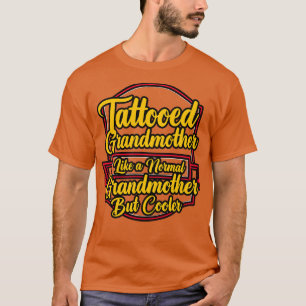 Camiseta Madrinha Tatuada Como Uma Madrinha Normal Mas Coo