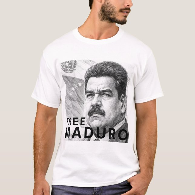 Camiseta Maduro Livre (Frente)
