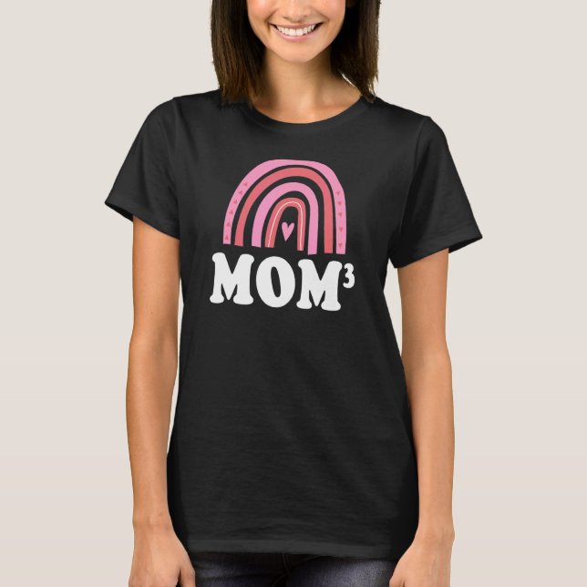 Camiseta Mãe3 Mãe De 3 Mãe De 3 Boh Arco Boêmico Boh (Frente)