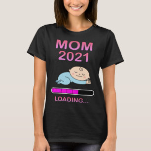 Camiseta Mãe 2021 Gravidez De Bebês Mãe Grávida 1