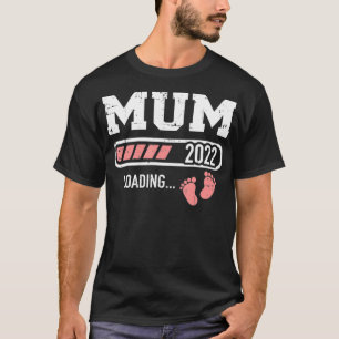 Camiseta Mãe 2022 carregando bar para a nova mãe