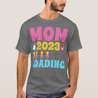 Camiseta Mãe 2023 Carregando Nova Mãe