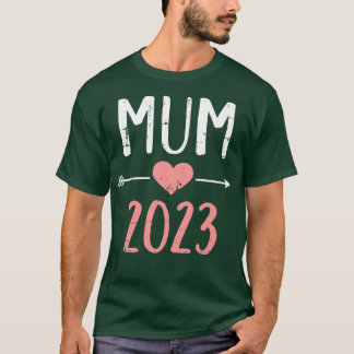 Camiseta Mãe 2023 para o anúncio de gravidez 1
