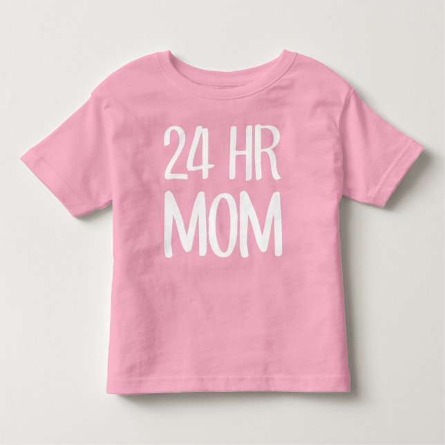 Camiseta Mãe 24 horas (Frente)