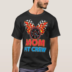 Camiseta Mãe, A Família Da Tripulação De Carros Corta-Os.