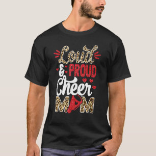 Camiseta Mãe, A Maior Impressão Fã Leopardo E Pom