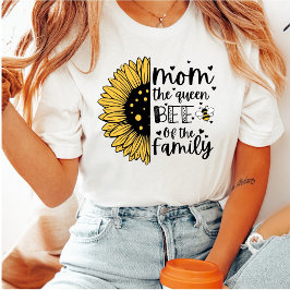 Camiseta Mãe: A Rainha das Abelhas do Amor - Dia das Mães