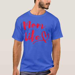 Camiseta Mãe A Vida das Mães Engraçadas Na Quinta-Feira, Mu