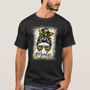 Camiseta Mãe A Vida Sangrou A Mãe A Vida Do Girassol A Ment