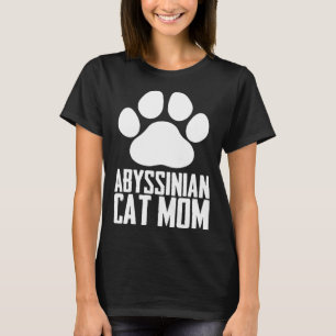 Camiseta Mãe abissária Kitten Abyssinian 3