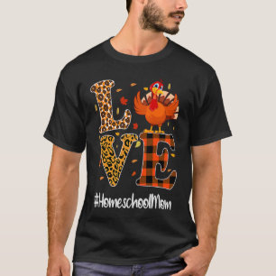 Camiseta Mãe Adora Ação de Graças Leopardo Turquia Au