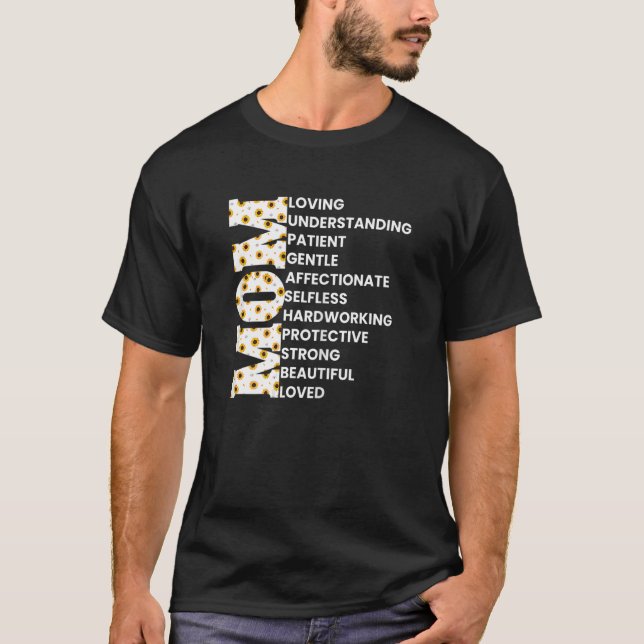 Camiseta Mãe Adorando Entender Mamãe Motheru2019s Dia Gr (Frente)