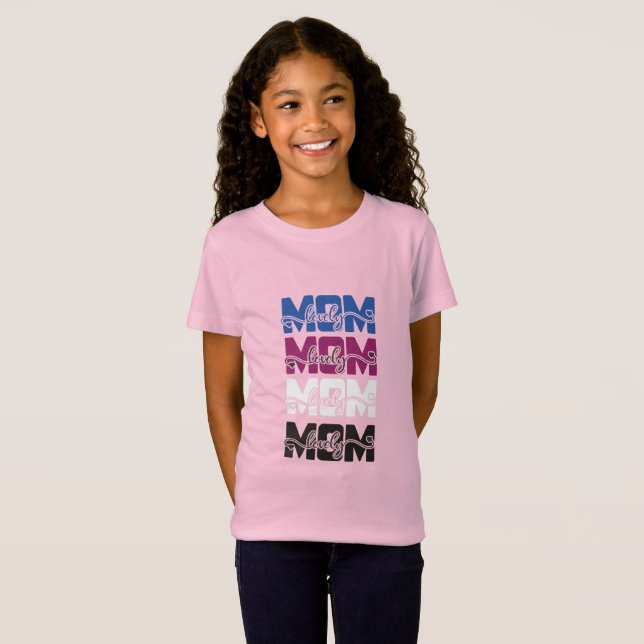 Camiseta Mãe adorável (Frente Completa)