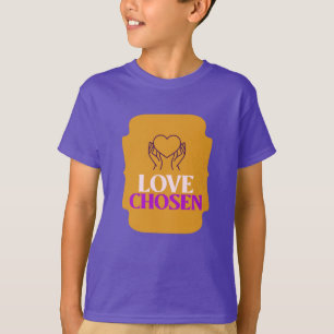 Camiseta Mãe Adotiva Escolhida por Amor