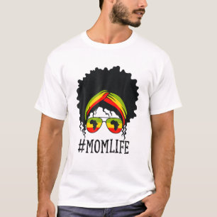Camiseta Mãe Africano Mulheres Negras Mensageiras Manchas