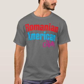 Camiseta Mãe americana romena 1
