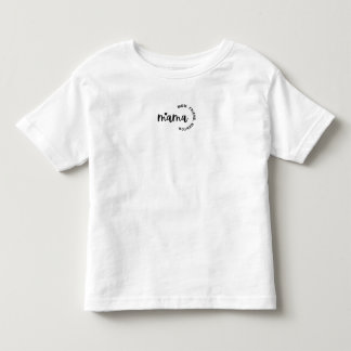 Camiseta Mãe, Amigo Mentor Toddler Fine Jersey T-Shir