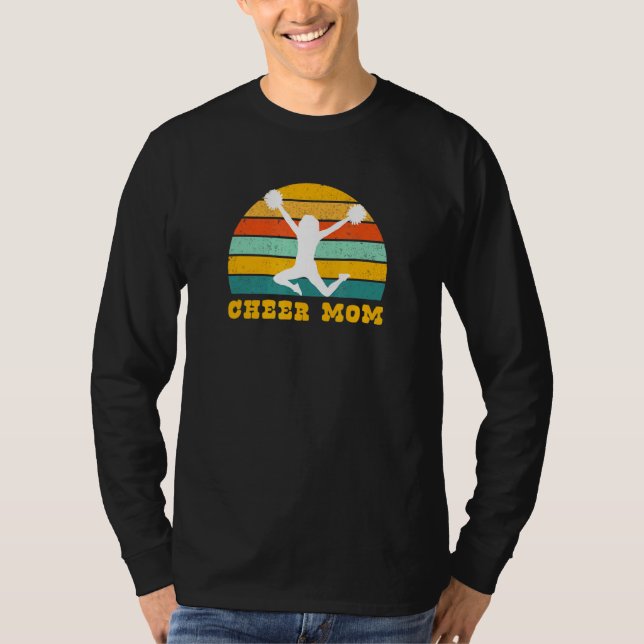 Camiseta Mãe animada com o Sunset Vintage (Frente)