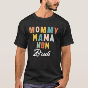 Camiseta Mãe Arme Classe Mama Média de Mãe de Mãe Rico