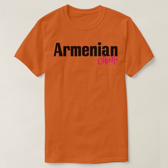 Camiseta Mãe armênia 1 (Frente do Design)