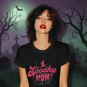 Camiseta Mãe Assustadora – Bruxa de Halloween