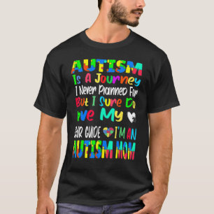 Camiseta Mãe Autismo Conscientização Autismo Quebra-Cabeça