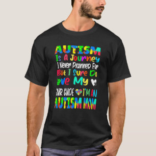 Camiseta Mãe Autismo Conscientização Autismo Quebra-cabeça 