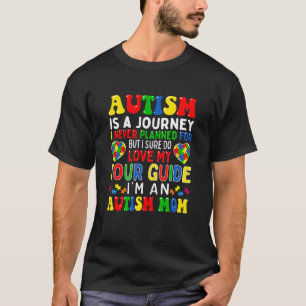 Camiseta Mãe Autismo Conscientização do Autismo O Autismo É