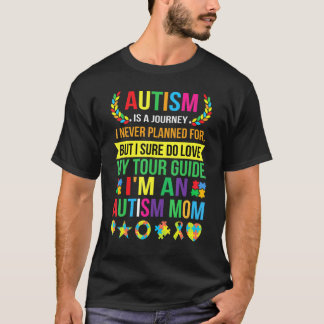 Camiseta Mãe Autismo Conscientização do Autismo O Autismo É