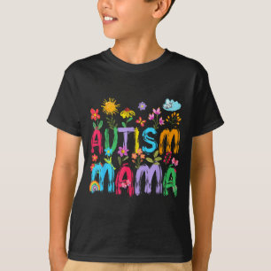 Camiseta Mãe autismo mãe autismo consciência apoio filha