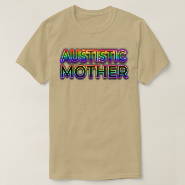 Camiseta Mãe autista (Frente do Design)
